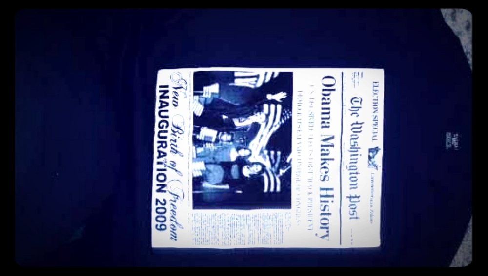 This shirt came from the inauguration!